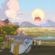 Rick and Morty S02E10 - (sfx) - Screaming Sun Planet