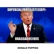 Donald J Trump - And the reason I say that is not in a BRAGGADOCIOUS way..-