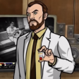 Archer S01E05 - Krieger - ...started human testing ...dosing Danny the intern...