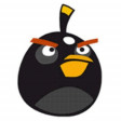 Angry Birds - BOMB (bird-03)(flying)