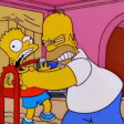 The Simpsons S22E14 - Homer-Bart - Not. So. OBVIOUS! (choking)