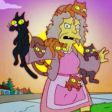 The Simpsons - Eleanor Abernathy aka Crazy Cat Lady